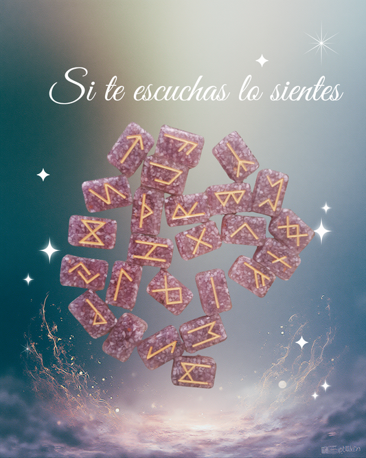 Sesión terapéutica de lectura de runas